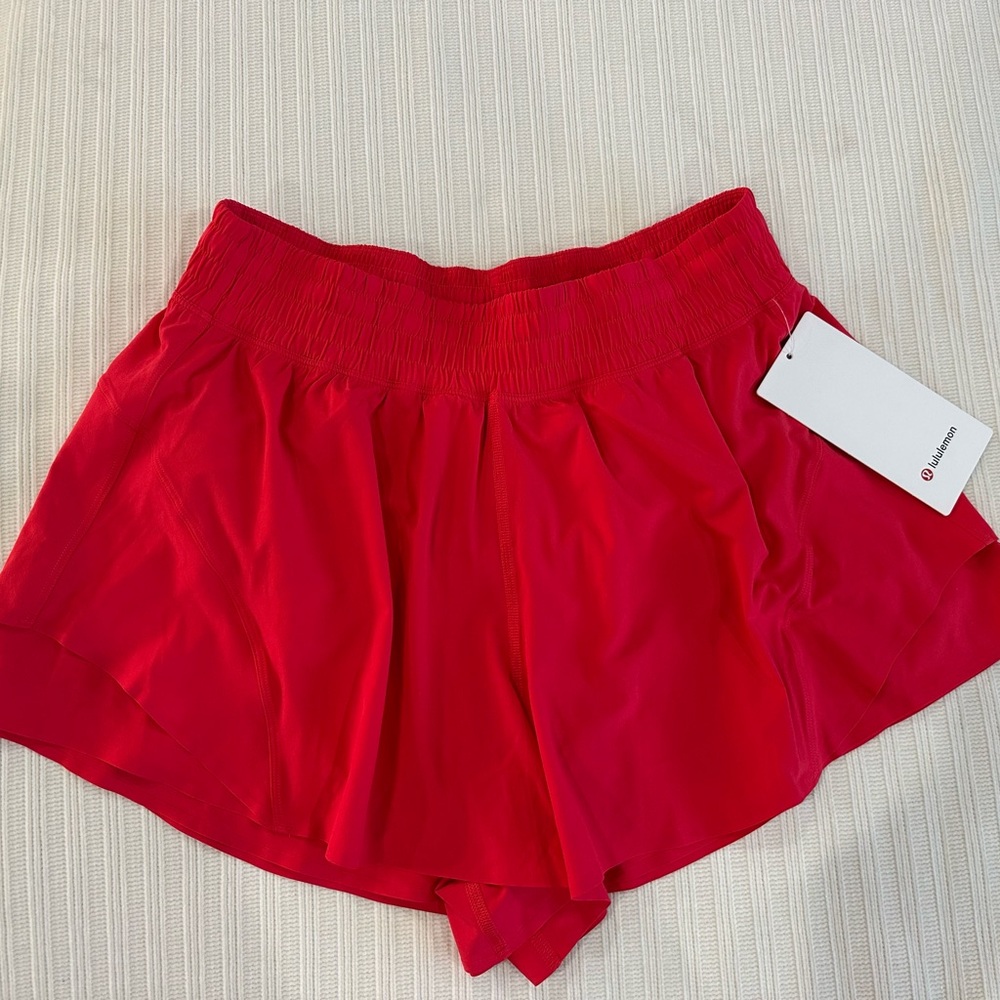 lululemon athletica Red Athletic Shorts